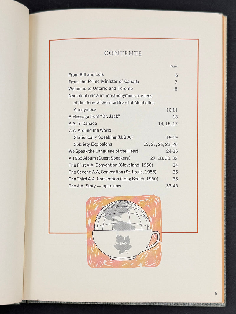 1965 Alcoholics Anonymous 30th Anniversary International Convention Collection