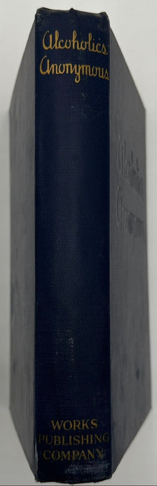 Alcoholics Anonymous — First Edition, Ninth Printing (January 1946) — With Original Dust Jacket