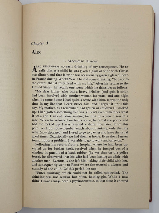 The Hangover: A CRITICAL STUDY IN THE PSYCHODYNAMICS OF ALCOHOLISM By BENJAMIN KARPMAN, M.D.