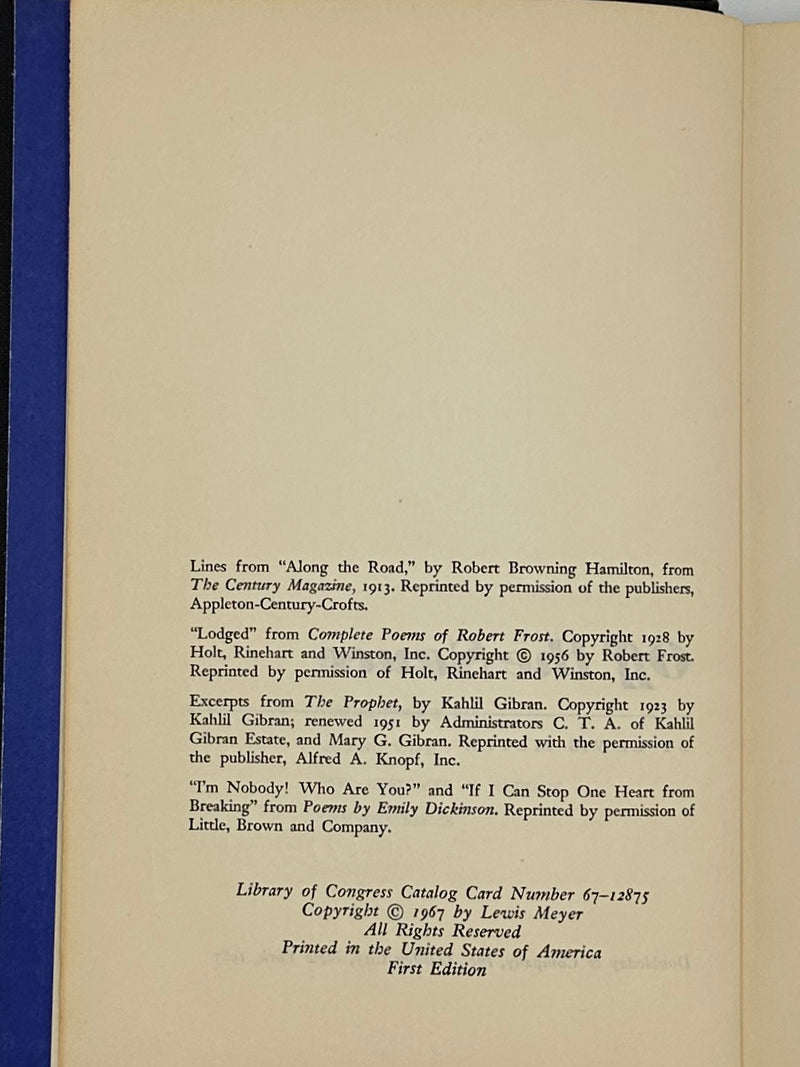 Off The Sauce by Lewis Meyer - 1967 - Signed