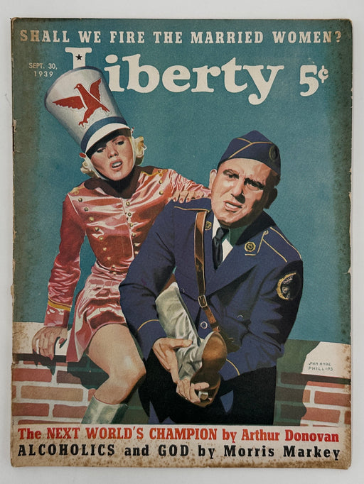 Liberty Magazine from September 1939 - Alcoholics and God article by Morris Markey West Coast Collection