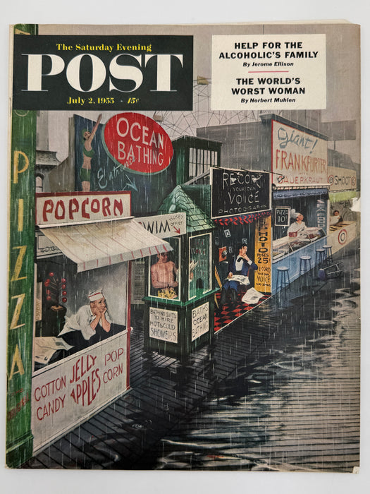Saturday Evening Post from July 2, 1955 - Help for the Alcoholic’s Family