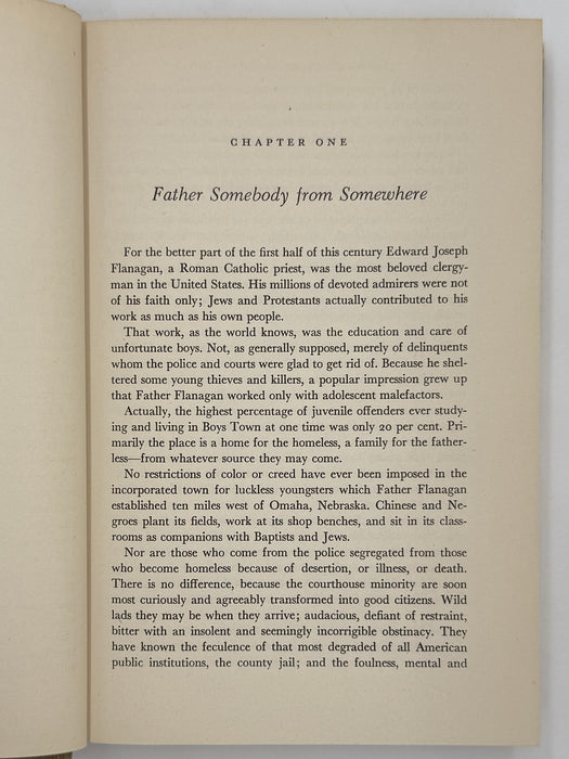 Father Flanagan of Boys Town by Fulton Oursler and Will Oursler
