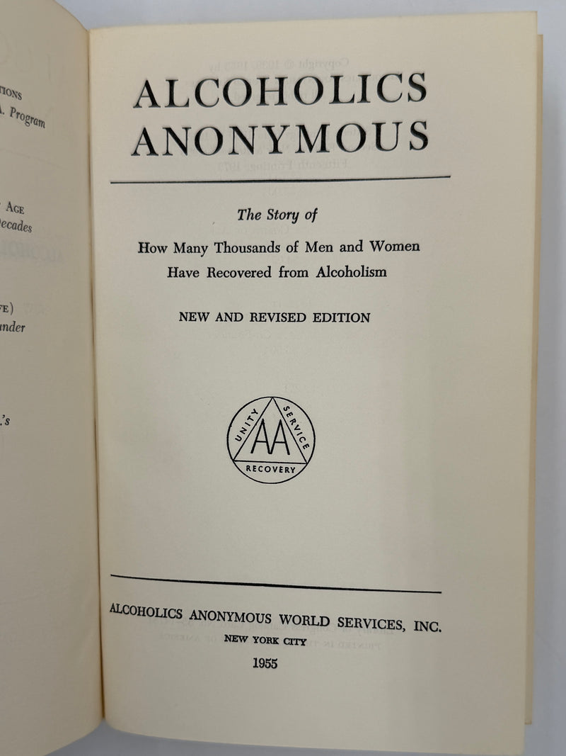 Alcoholics Anonymous Second Edition 15th Printing from 1973 - ODJ