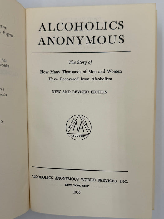 Alcoholics Anonymous Second Edition 15th Printing from 1973 - ODJ