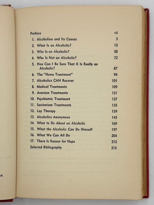 Primer On Alcoholism by Marty Mann - First Edition First Printing from 1950 - ODJ