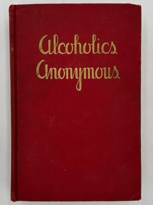 Alcoholics Anonymous First Edition First Printing from 1939