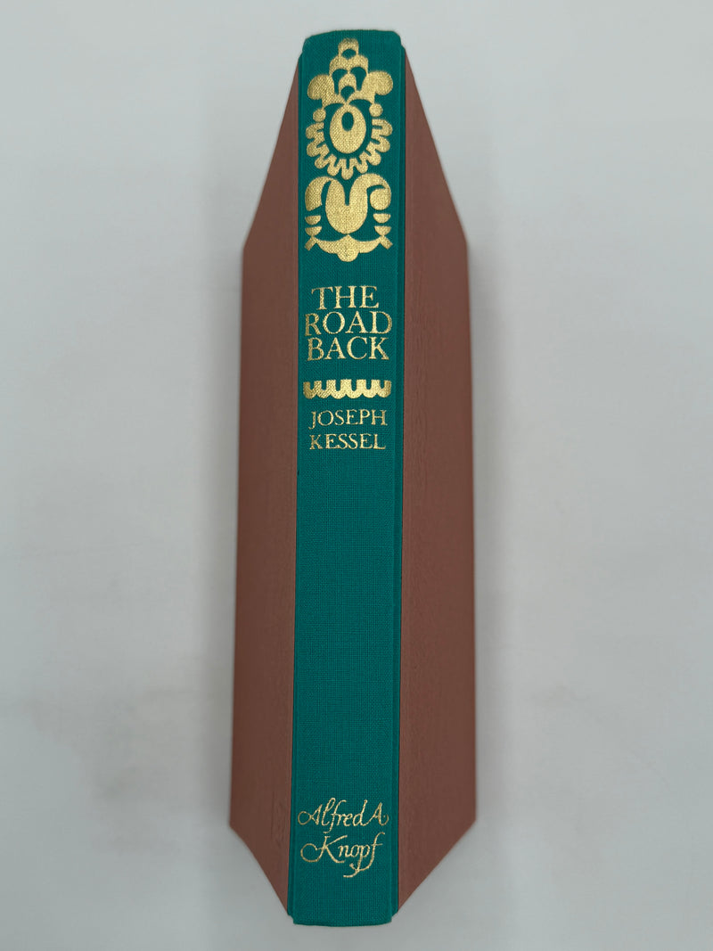The Road Back: A Report on Alcoholics Anonymous by Joseph Kessel - With Original Promotional Letter