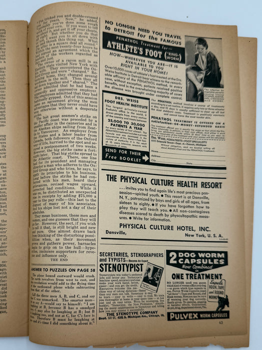 Liberty Magazine from May 1937 - Will Oxford Religious Drive get into Politics?
