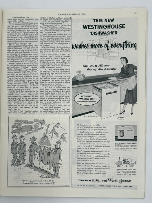 Saturday Evening Post - I’m a Nurse in an Alcoholic Ward - October 1952