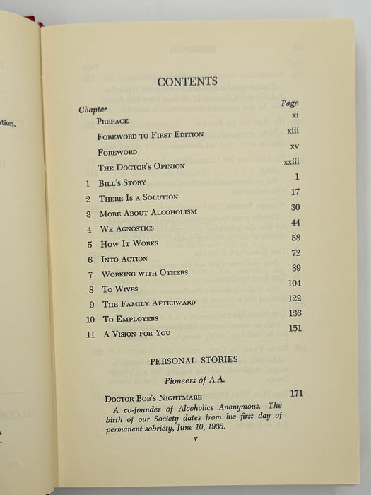 The Little Big Red - Alcoholics Anonymous Double Anniversary Limited Edition