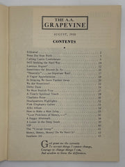 AA Grapevine from August 1950 - Southern Issue Recovery Collectibles