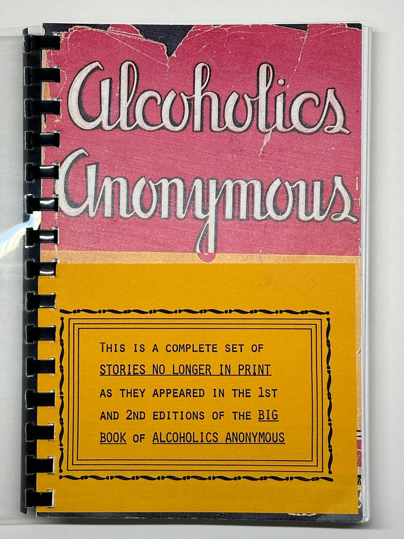 Complete Set of Stories No Longer In Print from the 1st and 2nd Edition Big Books Recovery Collectibles