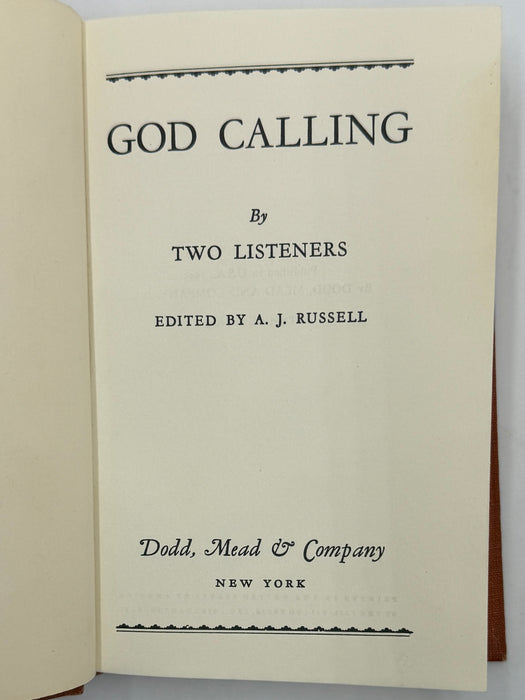 God Calling edited by A.J. Russell