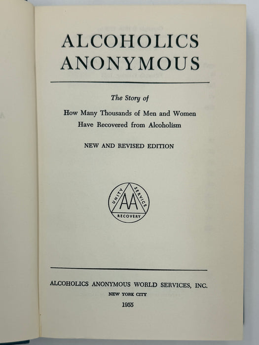 Alcoholics Anonymous Second Edition 15th Printing from 1973 - ODJ