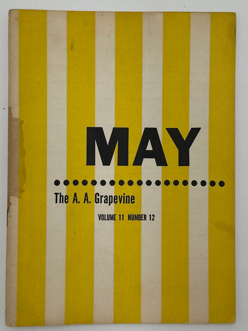 AA Grapevine from May 1955