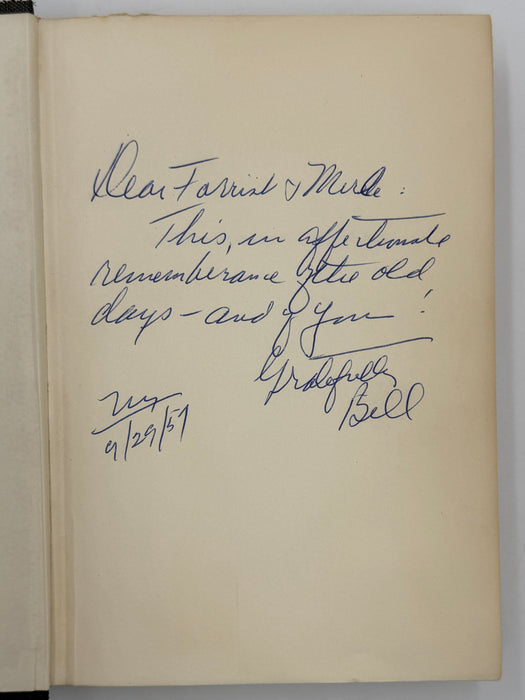 Signed by Bill Wilson - Alcoholics Anonymous Comes Of Age - First Printing from 1957