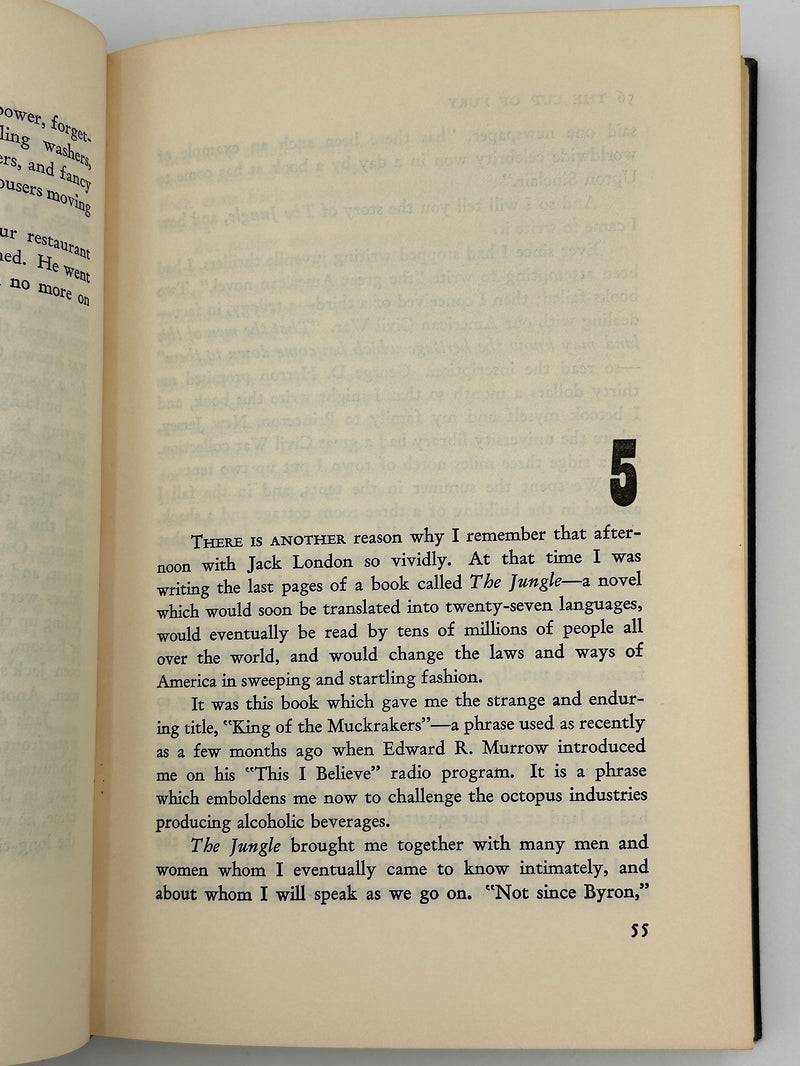 The Cup of Fury by Upton Sinclair Recovery Collectibles