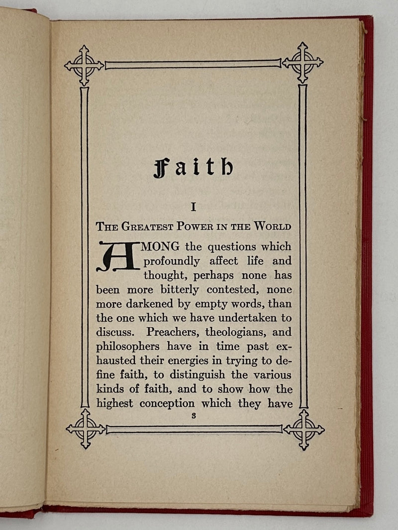 Faith: The Greatest Power in the World by Rev. Samuel McComb - 1915
