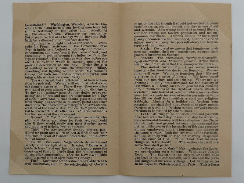 National Woman’s Christian Temperance Union - Leaflet No. 7