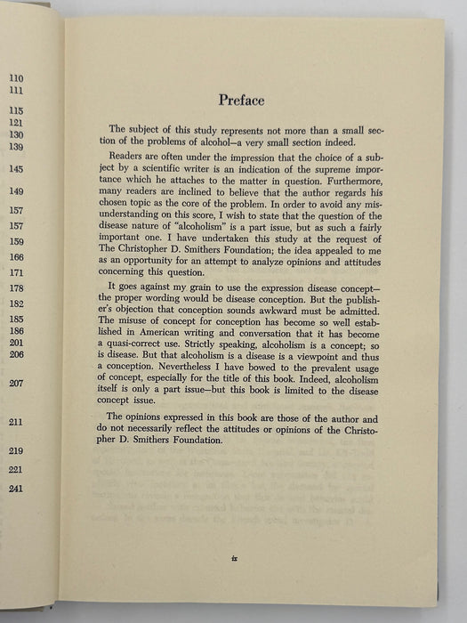 The Disease Concept of Alcoholism by E.M. Jellinek