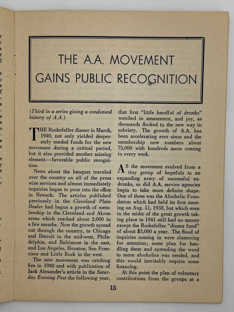 AA Grapevine November 1948