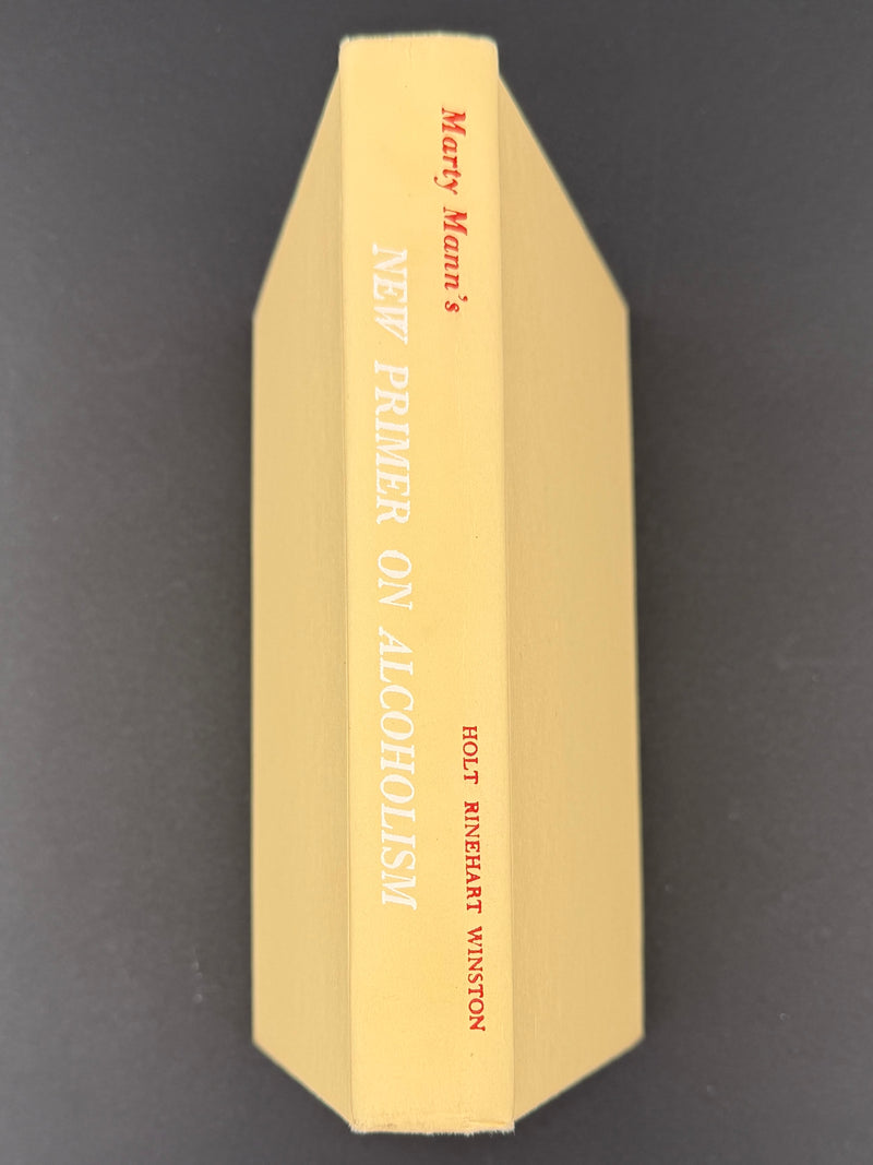 Marty Mann’s New Primer on Alcoholism — Signed by Marty Mann