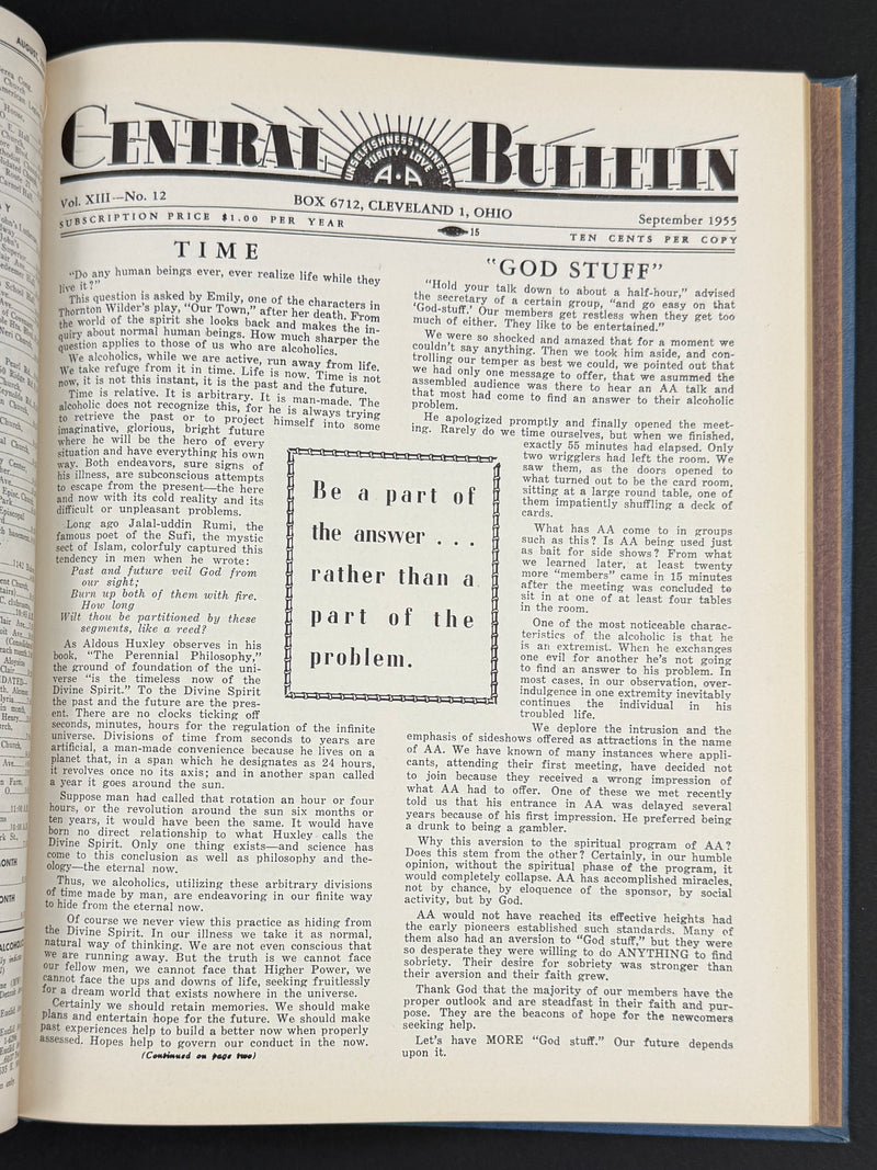 The Cleveland Central Bulletin Collection — Original Bound Volumes, 1942–1962