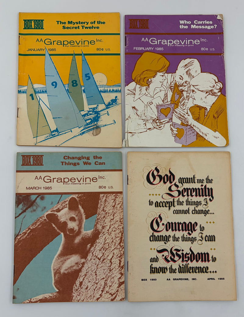 AA Grapevine Complete Set 1985