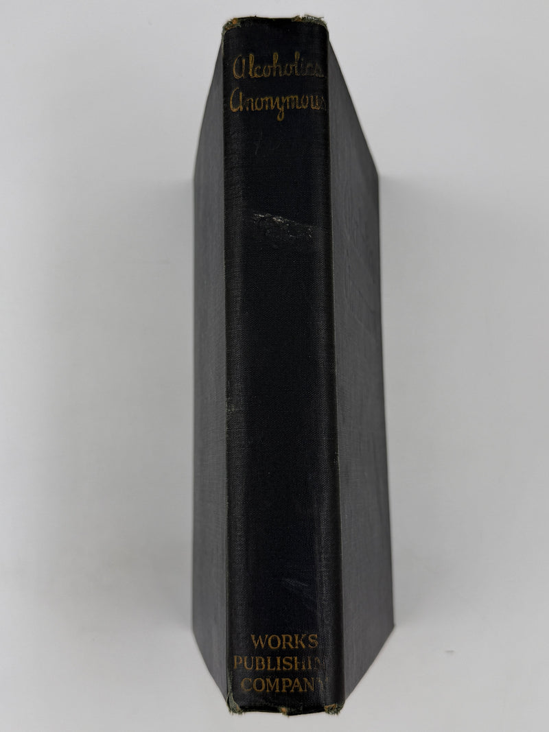 Alcoholics Anonymous First Edition — 7th Printing, January 1945 | Exceptionally Rare Wartime Big Book