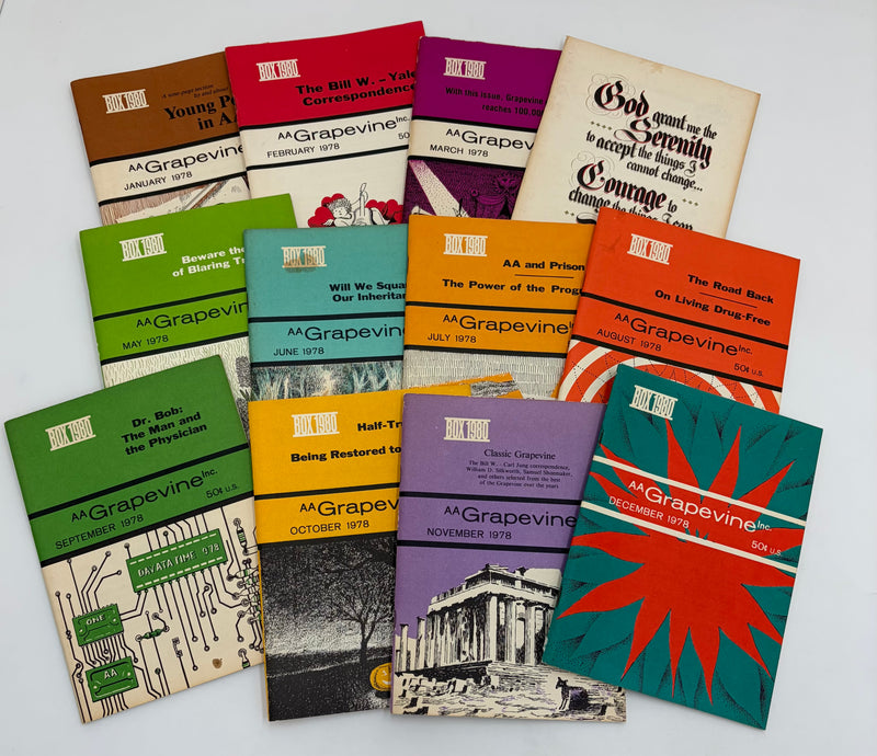 AA Grapevine Complete Set 1978