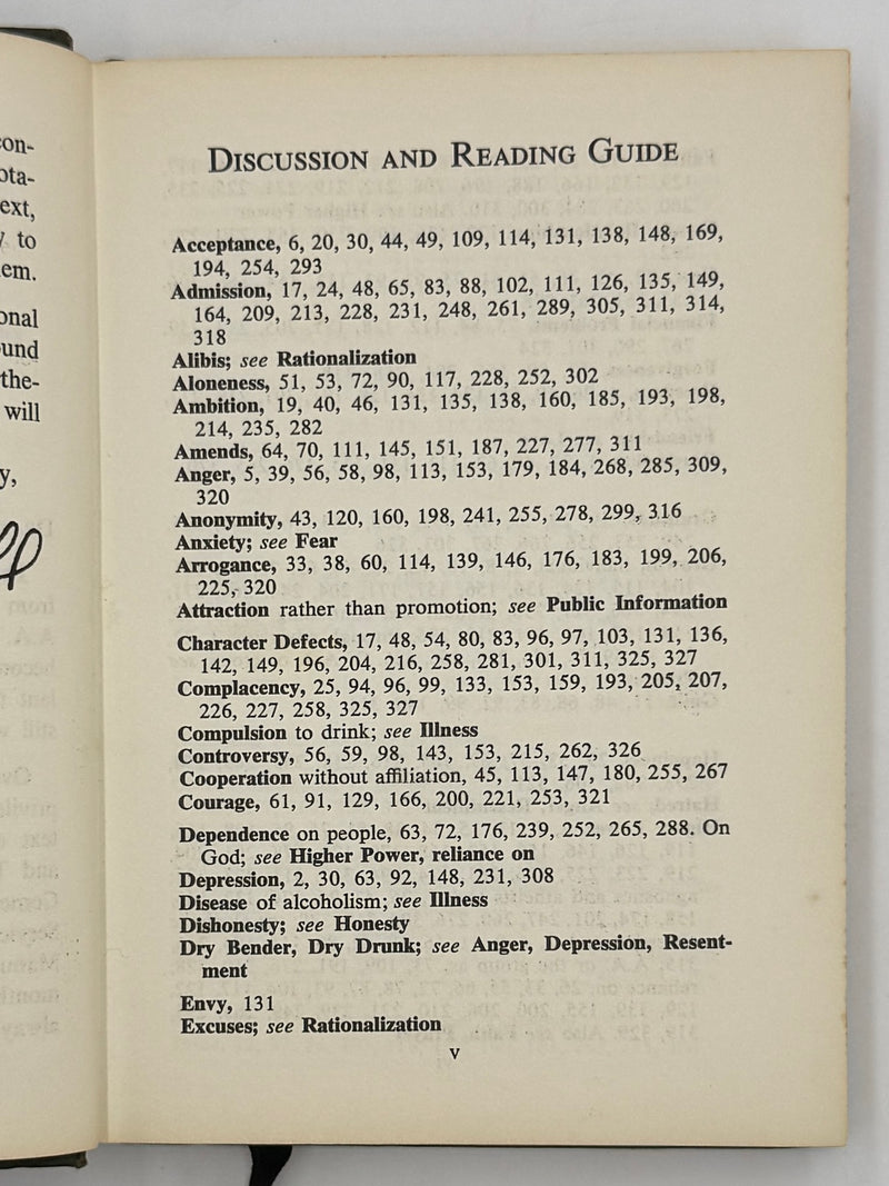 The AA Way of Life - First Printing from 1967