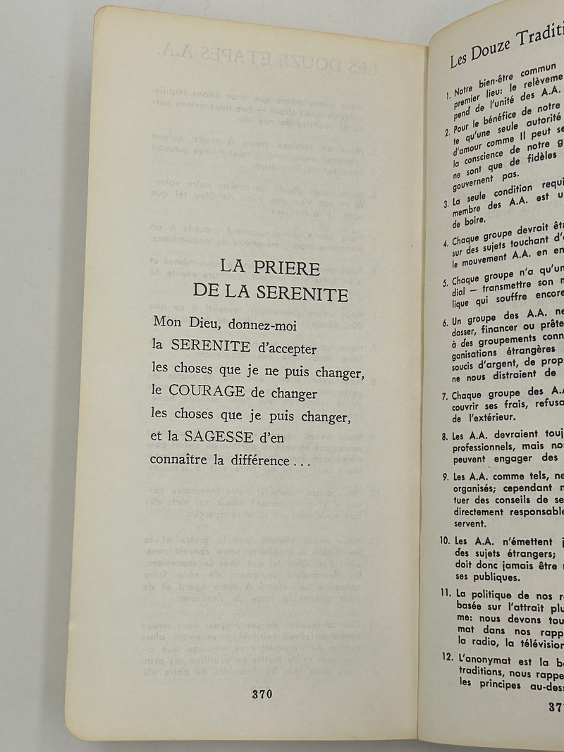 French Translation of Twenty-Four Hours a Day by Richmond Walker - Montreal West Coast Collection
