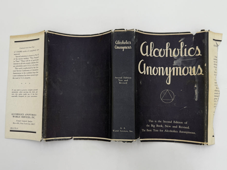 Alcoholics Anonymous Second Edition Big Book 11th Printing with ODJ