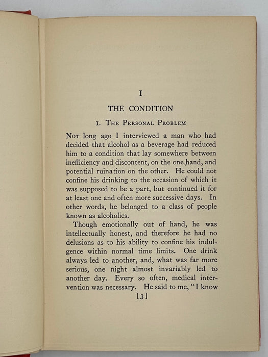 The Common Sense of Drinking by Richard R. Peabody from 1931