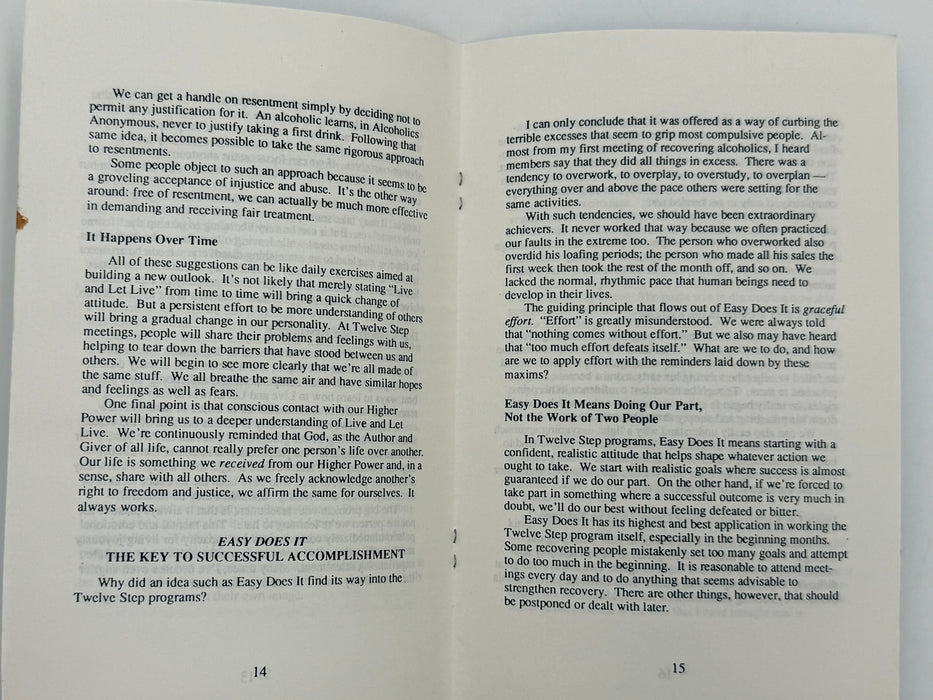 The Slogans: Basic Tools for Successful Recovery by Mel B. - 2nd Printing from 1994