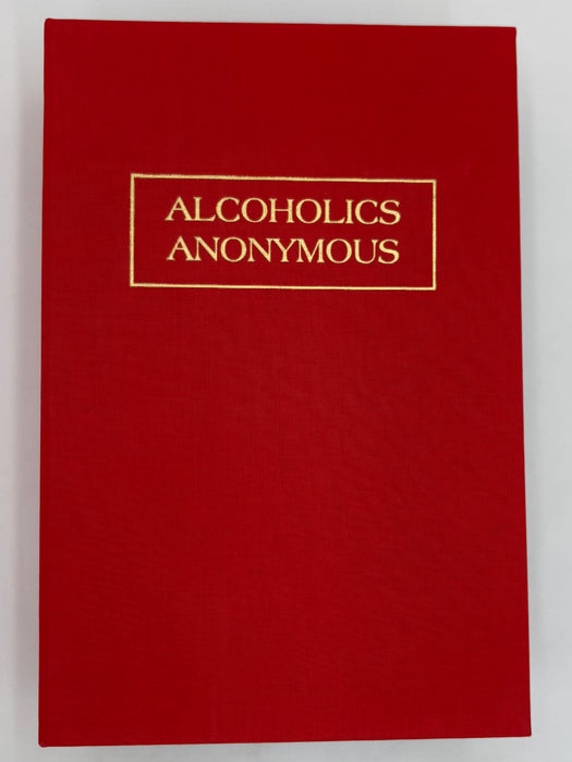 Alcoholics Anonymous First Edition 5th Printing Custom Clamshell Box