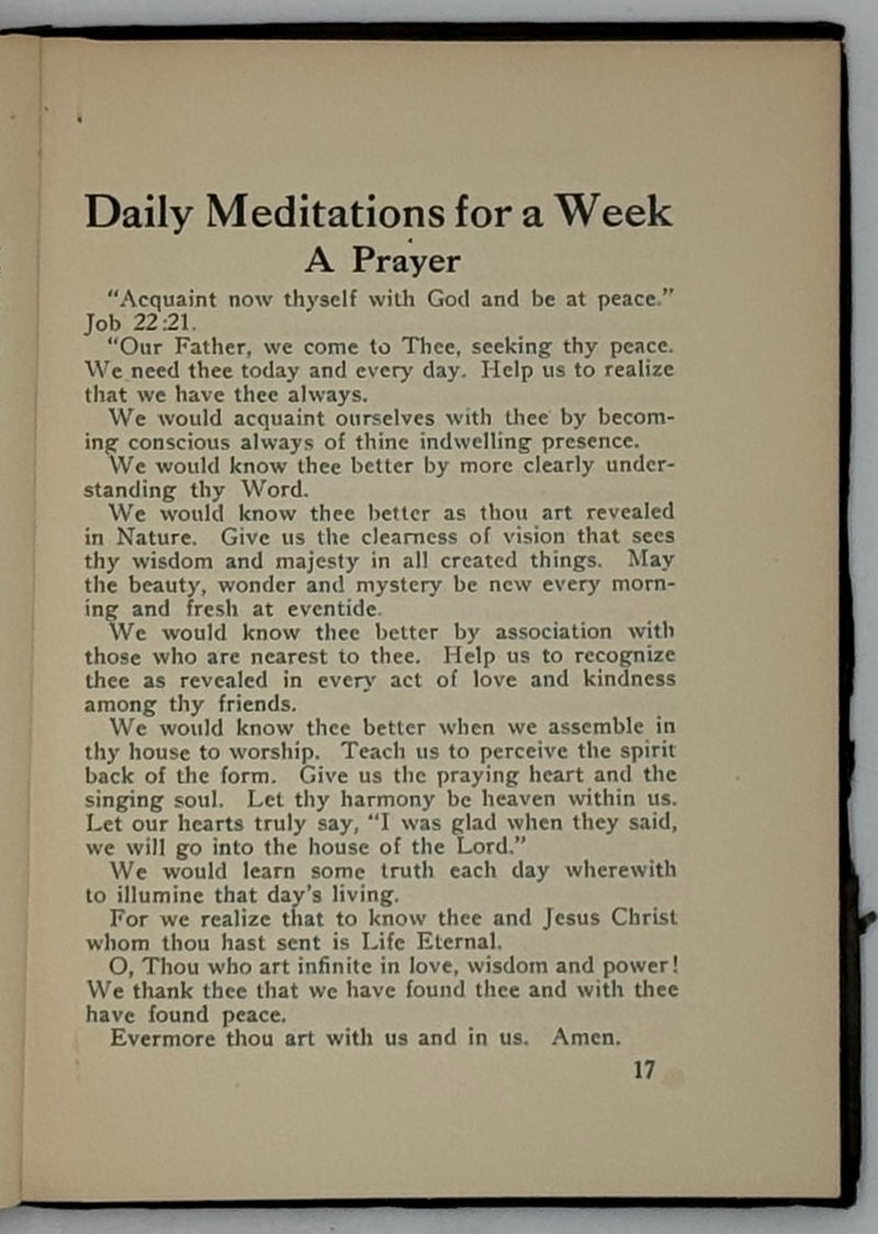 Three Early Works by Thomas Parker Boyd — The Emmanuel Movement & New Thought Tradition