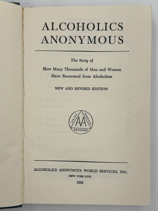 Alcoholics Anonymous Second Edition 15th Printing from 1973 - ODJ