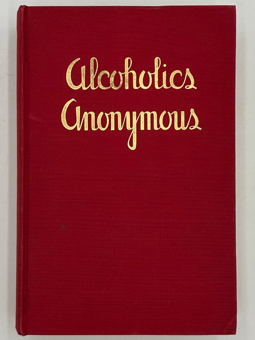 Alcoholics Anonymous First Edition First Printing from 1939 with the Original Dust Jacket Recovery Collectibles