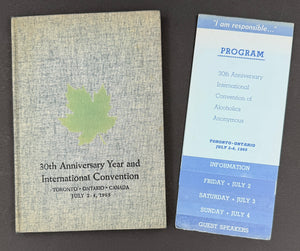 1965 Alcoholics Anonymous 30th Anniversary International Convention Collection