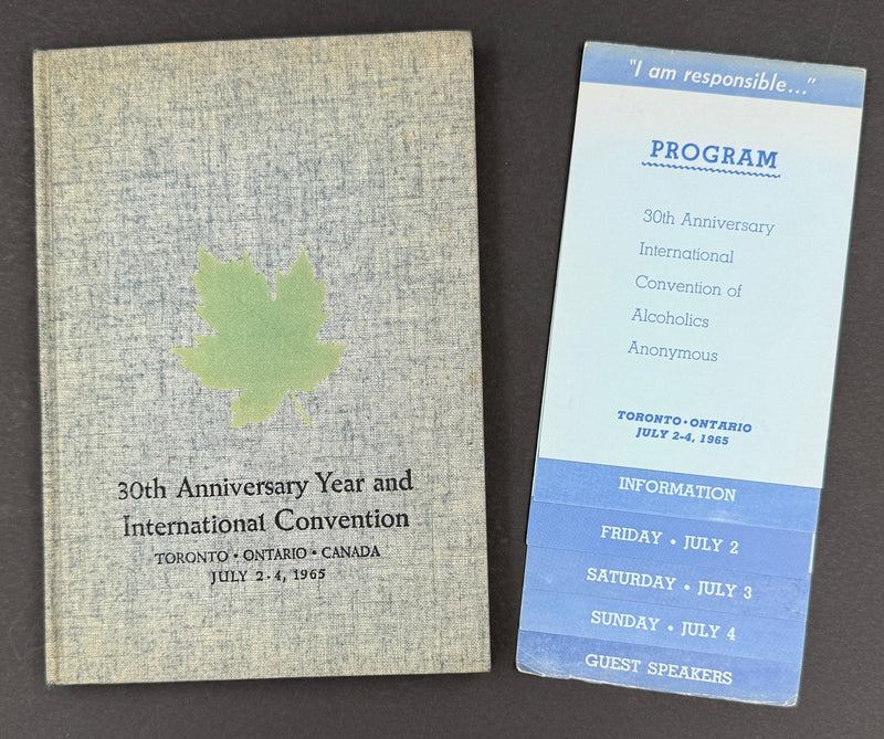 1965 Alcoholics Anonymous 30th Anniversary International Convention Collection