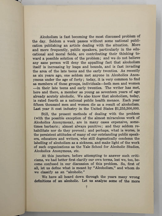 Sobriety and Beyond by Father John Doe - Ralph Pfau - 2nd Printing from 1956 - ODJ