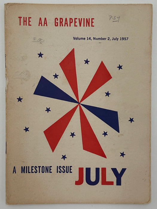 AA Grapevine from July 1957 - A Milestone Issue