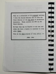 Complete Set of Stories No Longer In Print from the 1st and 2nd Edition Big Books Recovery Collectibles
