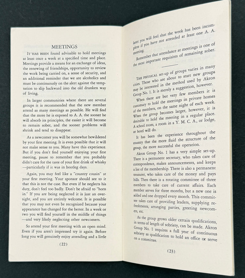 A Manual for Alcoholics Anonymous | Third Edition — Akron Group No. 1 “King School Group”