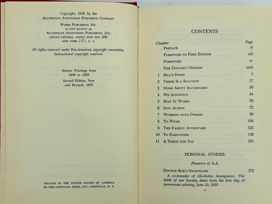 The Little Big Red - Alcoholics Anonymous Double Anniversary Limited Edition