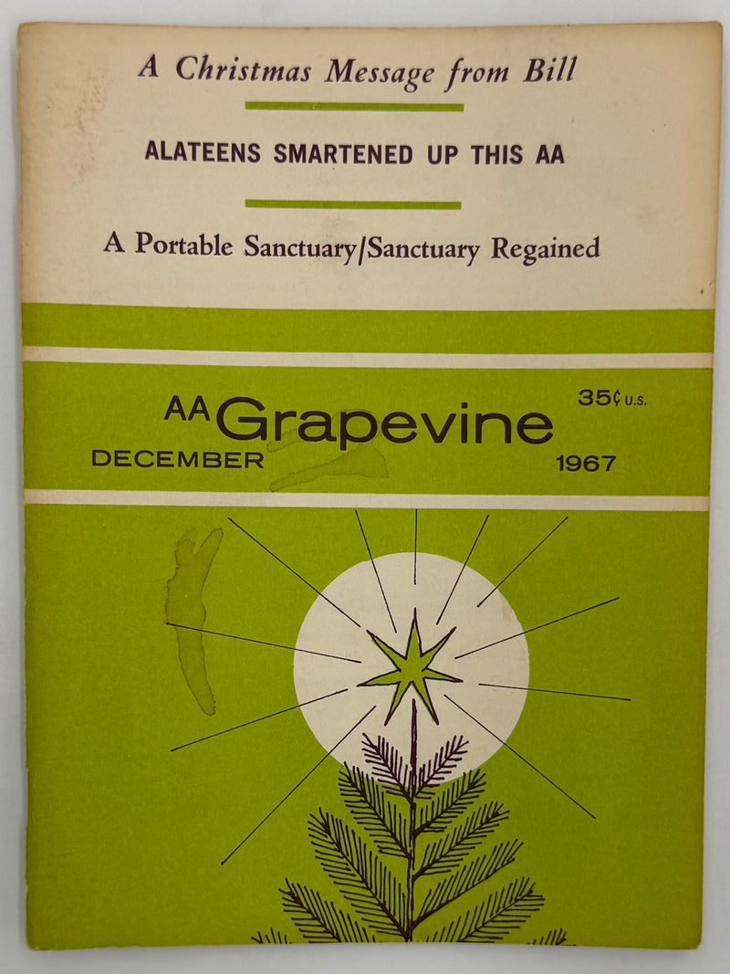 AA Grapevine from December 1967 with Clancy I. Articles