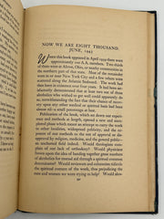 Alcoholics Anonymous First Edition 4th Printing Big Book 1943 - Blue - RDJ Recovery Collectibles
