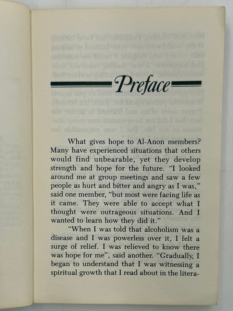 As We Understood - Al-Anon First Printing from 1985